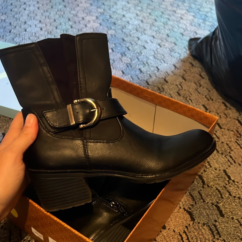 Black ankle boots great condition